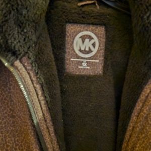 Michael Kors Animal Print Parka